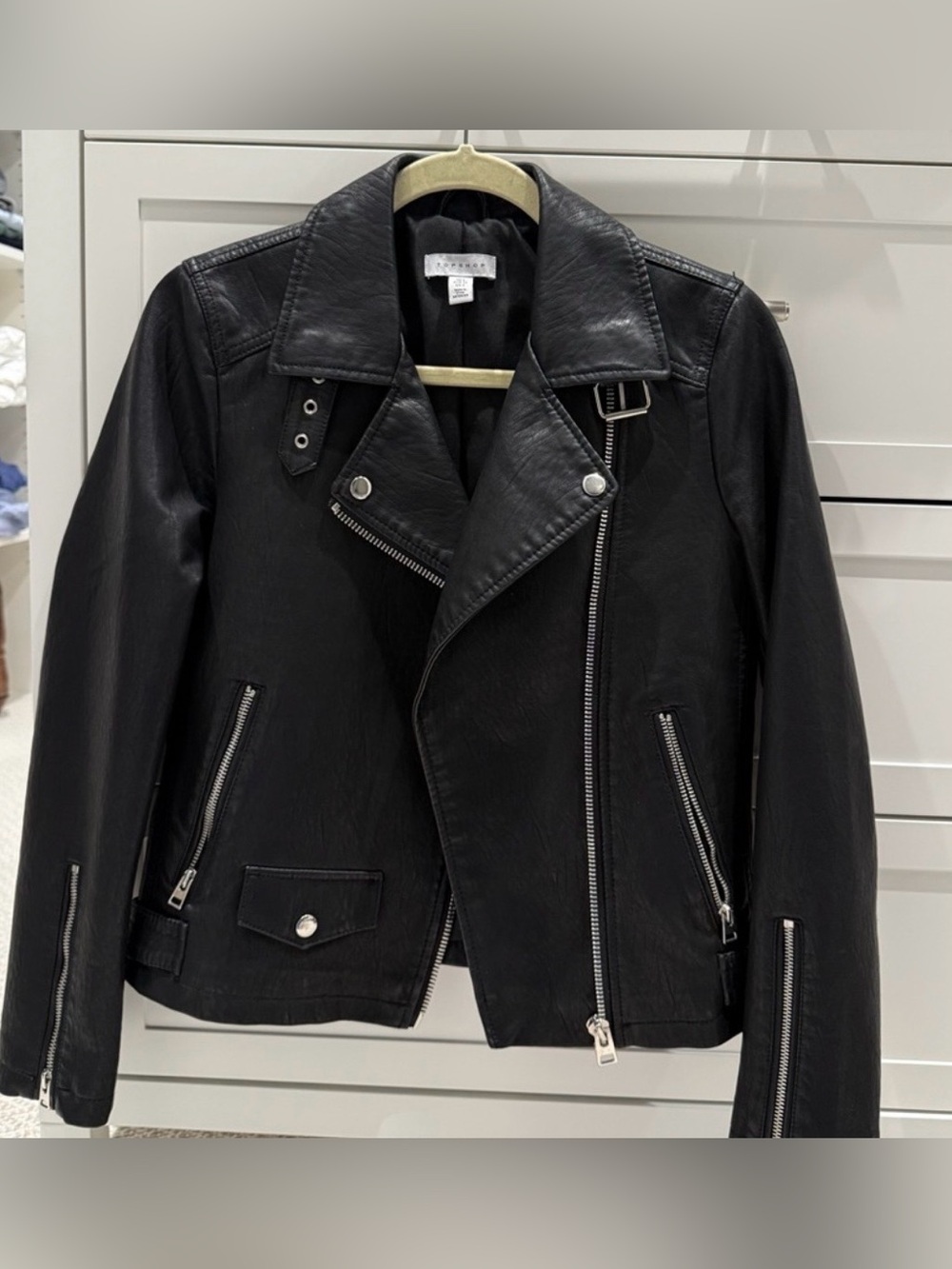 Topshop Moto Leather Jacket